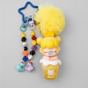 Rolife Baby, “Nanci Milk Tea Series” custom bag charm by Joelle